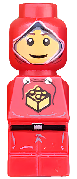 Минифигурка Lego 85863pb011 Microfigure Creationary Red (4560465 / 6022495) U